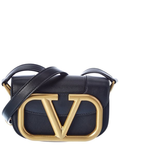 Valentino Bags Valentino Supervee Small Leather Shoulder Bag Poshmark